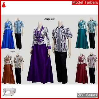 ZBT06709 Kebaya Batik Couple Sarimbit Gamis 316 BMGShop