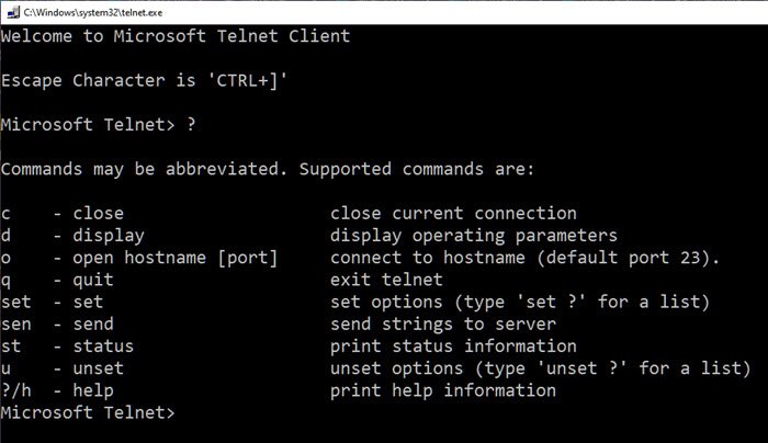 Wat is Telenet?  Telnet inschakelen op Windows 10