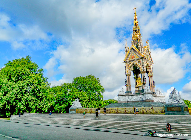 Albert Memorial, Kensington Gardens, Londres