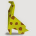 Origami Kağıttan Zürafa Yapımı