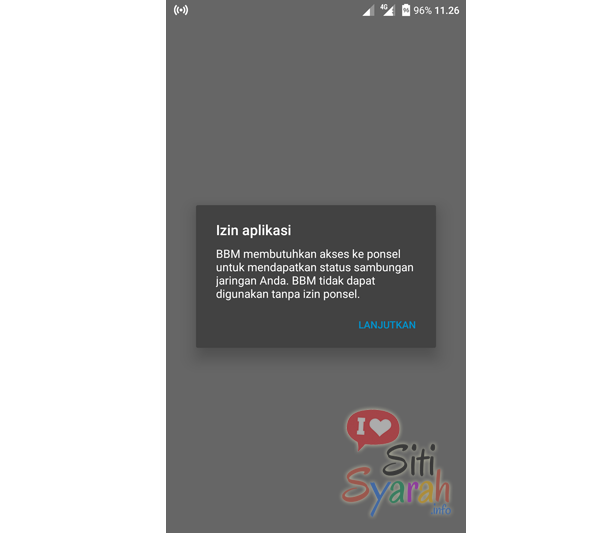 Mengatasi BBM Tidak Dapat Digunakan Tanpa Izin Ponsel
