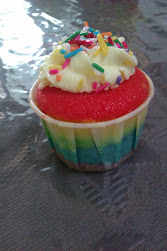 Rainbow Cupcake