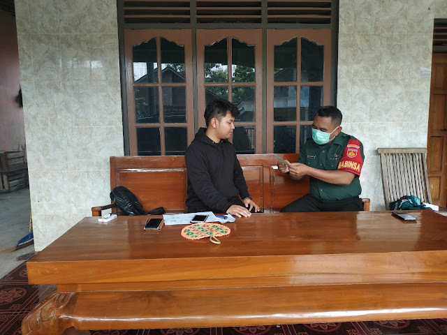 Babinsa Karangtengah Data Warganya Pulang Dari Jepang, Terkait Virus Corona Babinsa Karangtengah Data Warganya Pulang Dari Jepang, Terkait Virus Corona