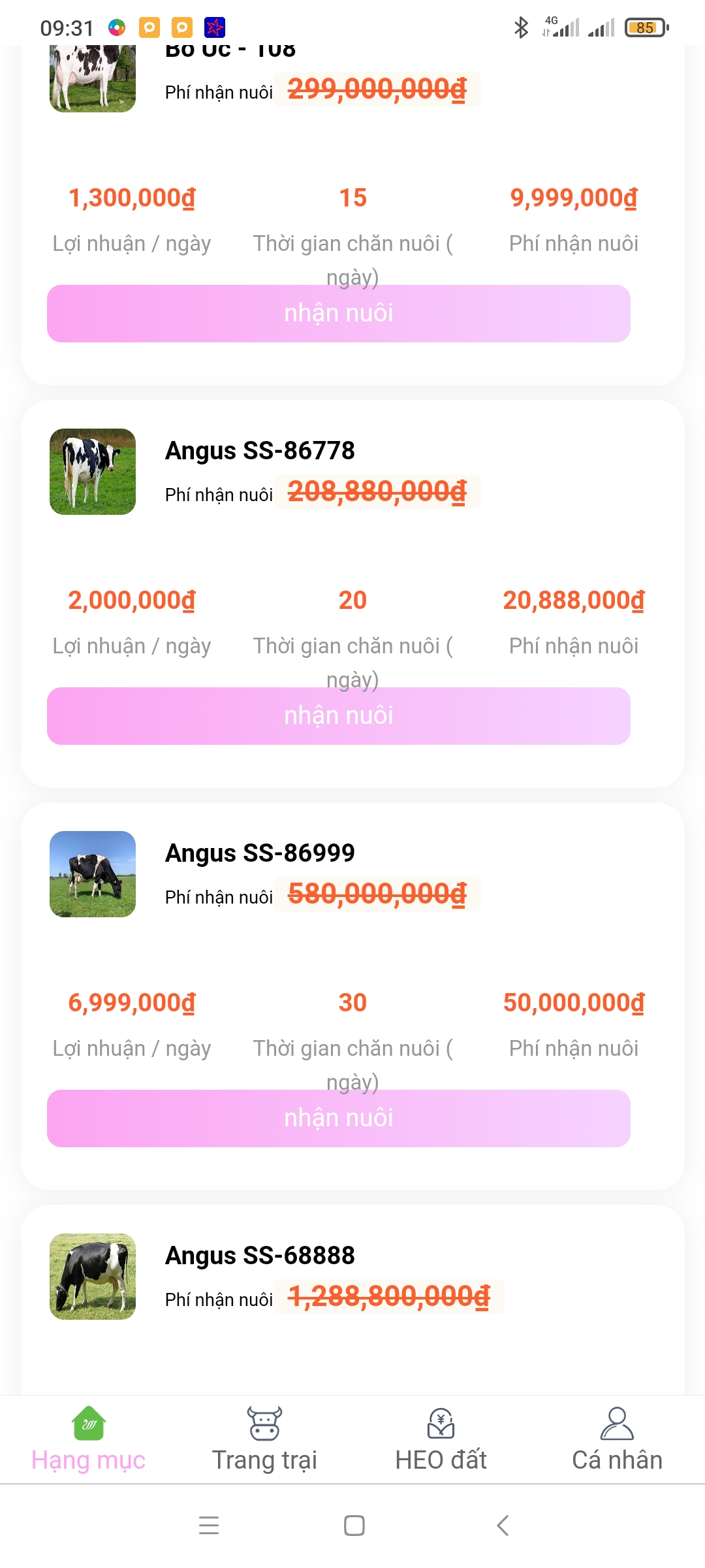 Giới Thiệu Về App Nuôi Bò 2 Mới Ra Mắt ( Scam )