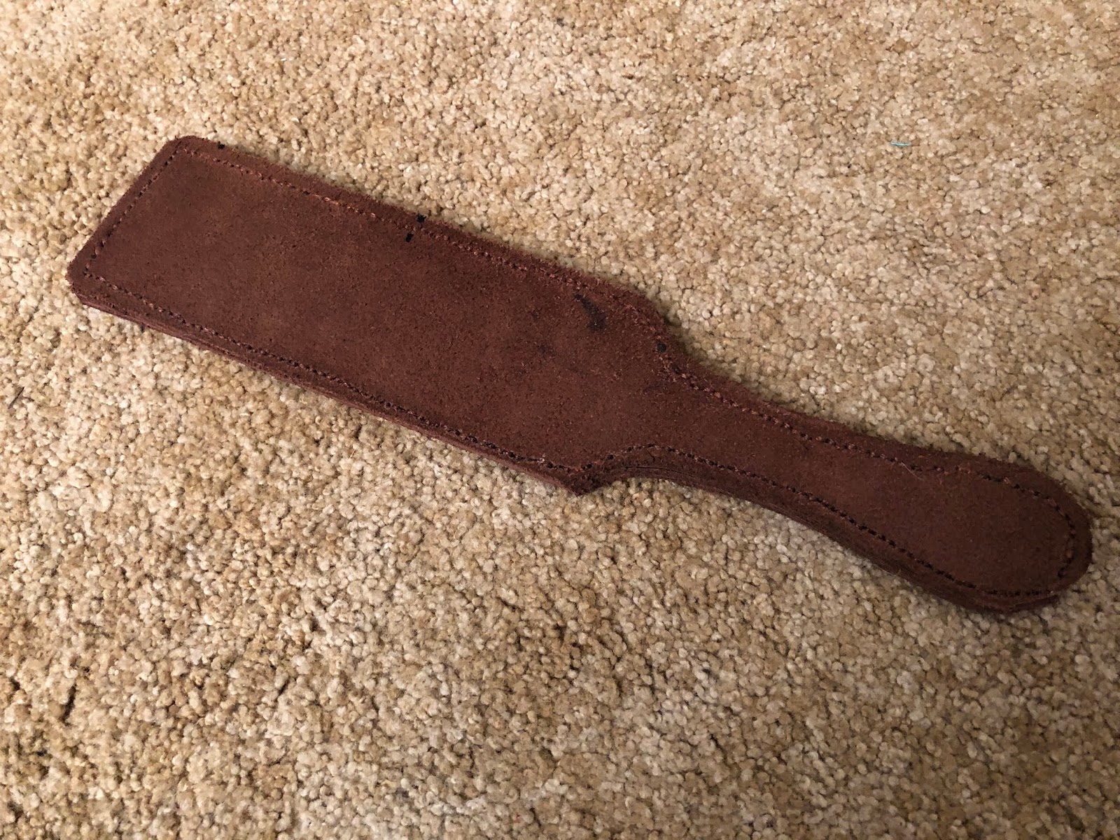 Professional DisciplinarianMiss Jenn Davis A Leather OTK Paddle