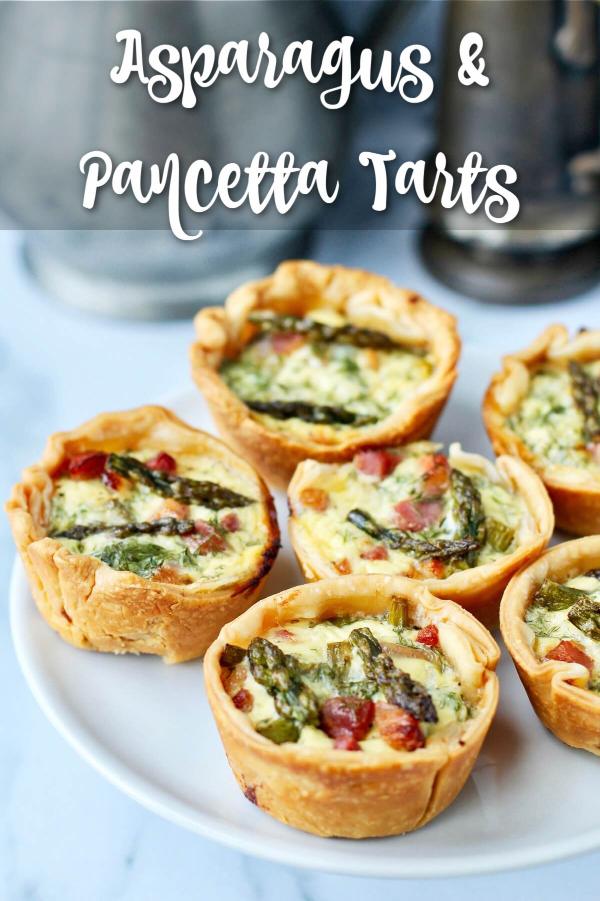 Pancetta and Asparagus Tarts Karen's Kitchen Stories