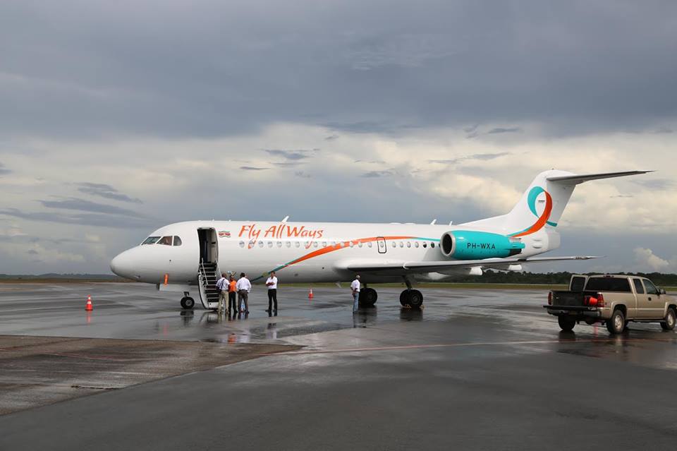 SURINAME MIRROR Kwalitatief de beste! Fly All Ways vliegt tussen 17