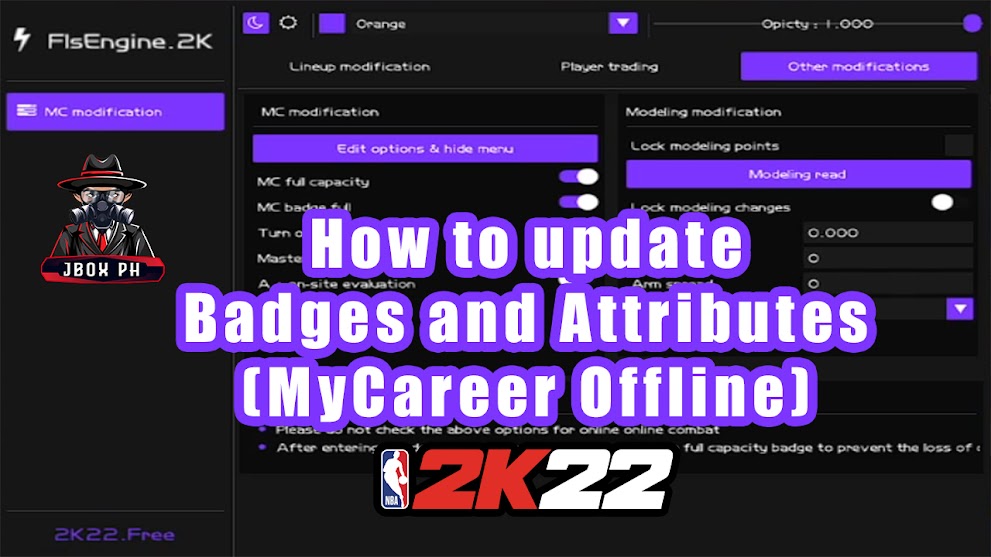 How to update badges and attributes MyCareer Offline Only | NBA 2K22