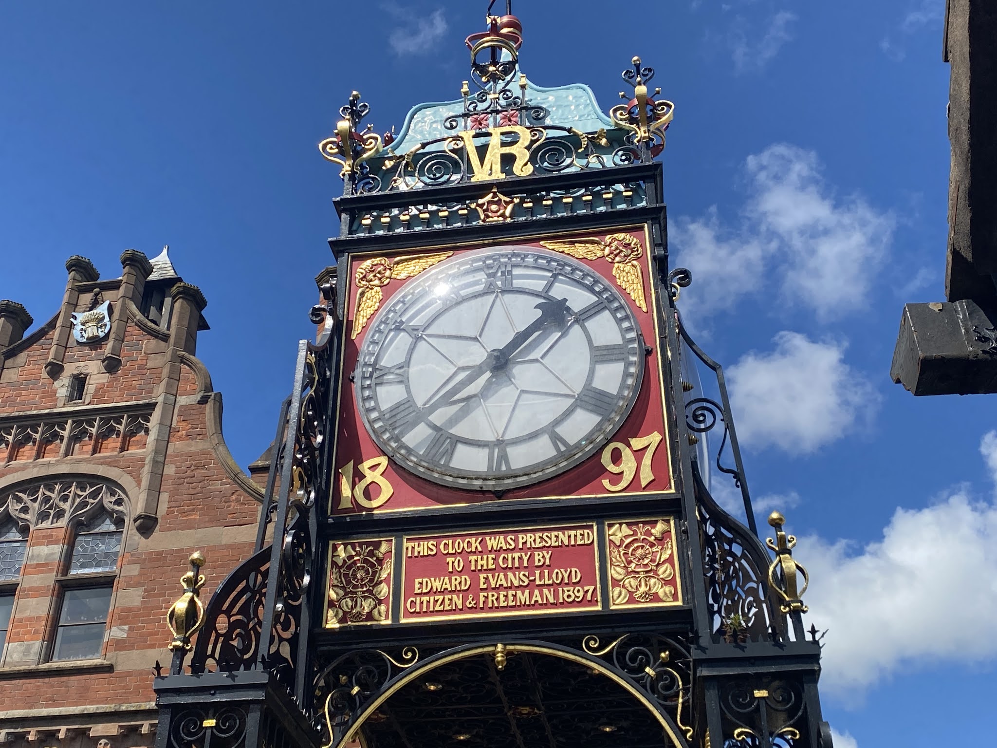 Eastgate Clock in Chester