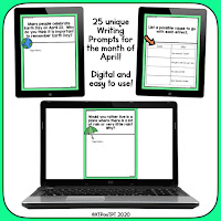 https://www.teacherspayteachers.com/Product/25-April-Writing-Prompts-Gone-Digital-5382903