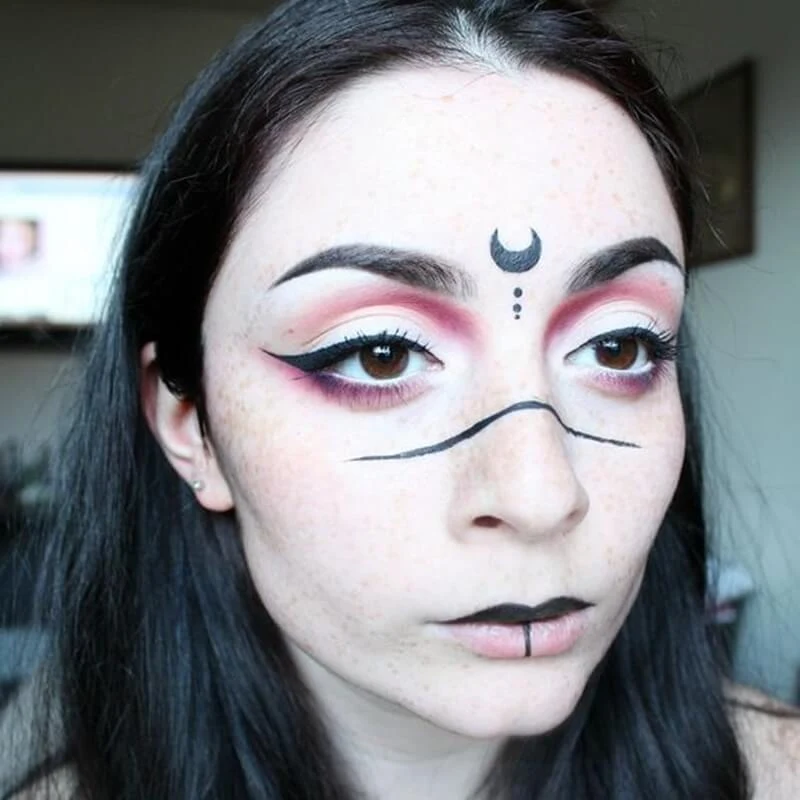 Maquiagem de Bruxa Halloween