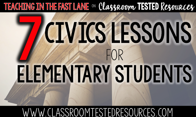 7 civics lessons that will foster your students desires to be an active member of their community and pursue their passions. 