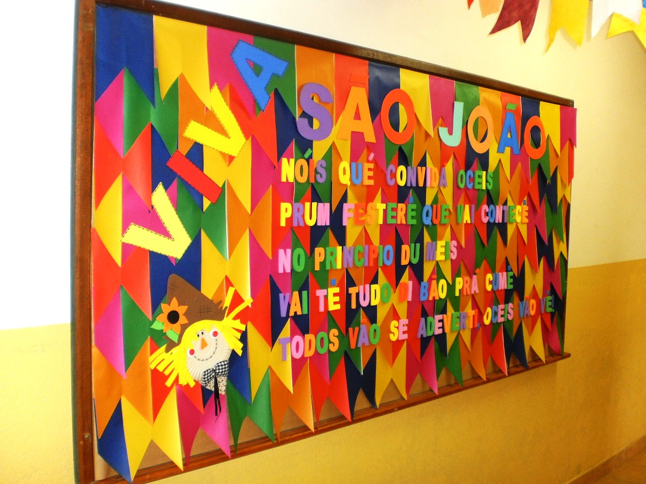 Mural De Festa Junina : Mural festa junina escola: Pronto para imprimir ...
