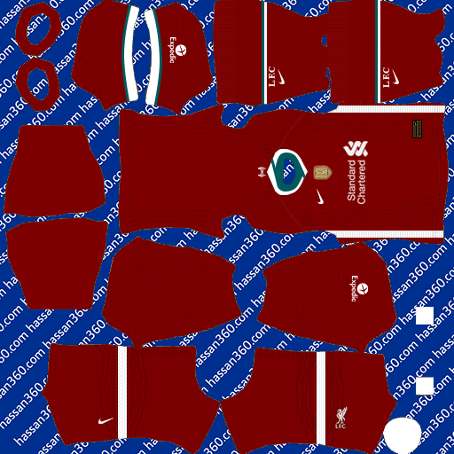 Liverpool DLS Kits 2021 DLS 21 Kits & Logo