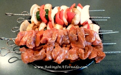 Beef Kabobs | Recipe developed by www.BakingInATornado.com | #recipe #dinner