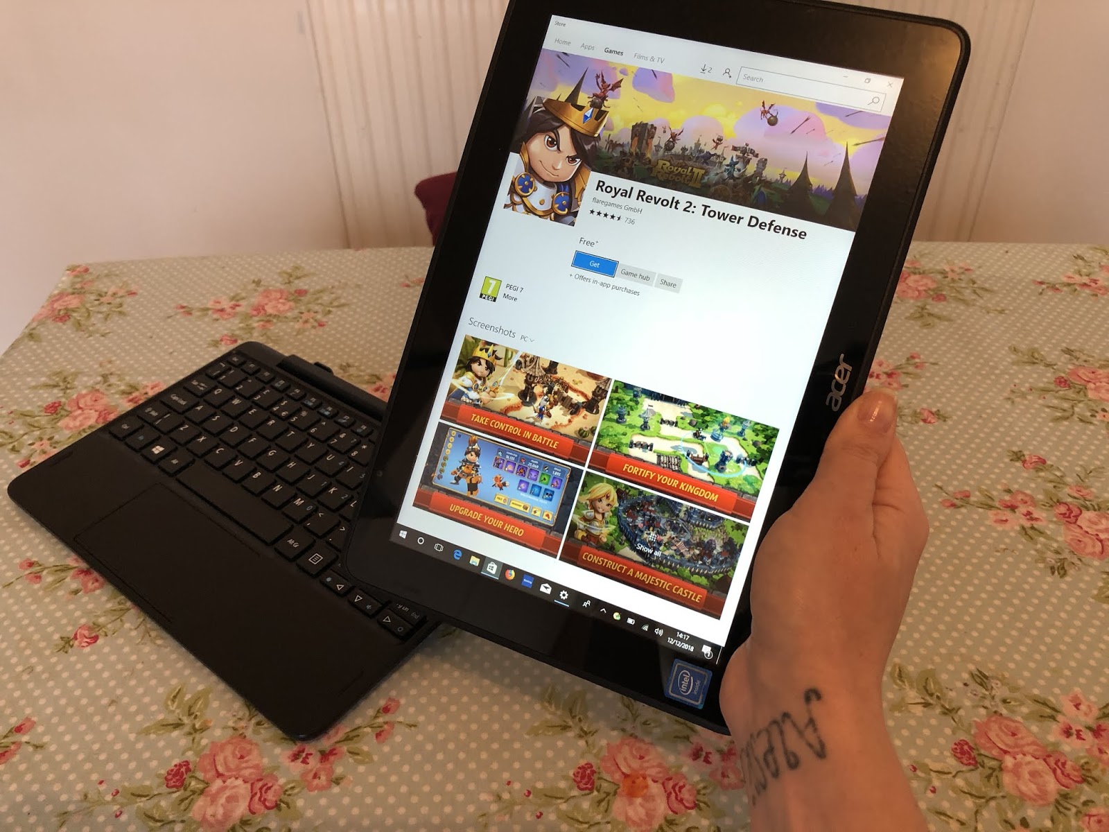 Unconventional Kira ACER ONE 10 2 IN 1 LAPTOP AO REVIEW