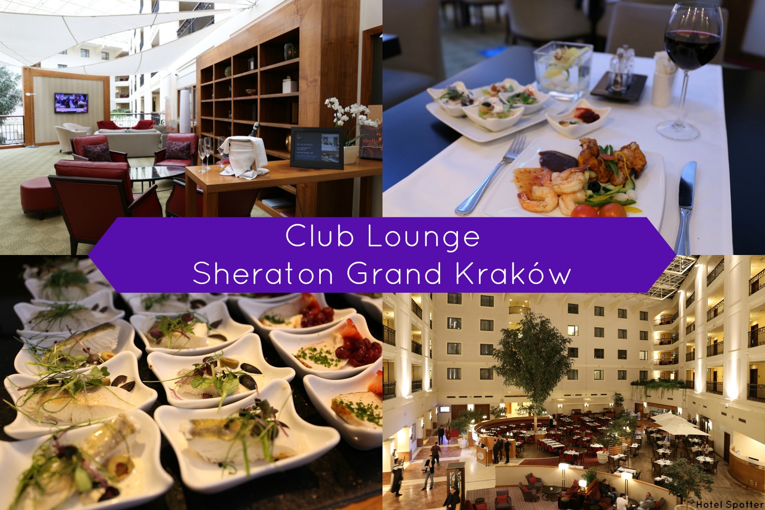 Sheraton Grand Krakow - salonik Club Lounge