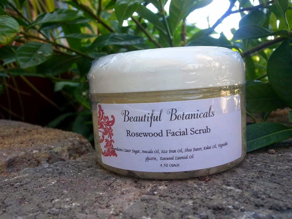 Beautiful Botanicals Facial Scrub for Sensitive Skin