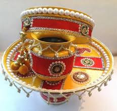 karwa chauth thali karwa chauth thali