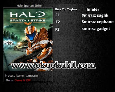 Halo Spartan Strike v1 Sınırsız Sağlık, Cephane + 3 Trainer Hilesi İndir Mayıs 2020