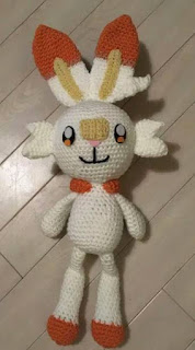 PATRON GRATIS SCORBUNNY | POKEMON AMIGURUMI 40342