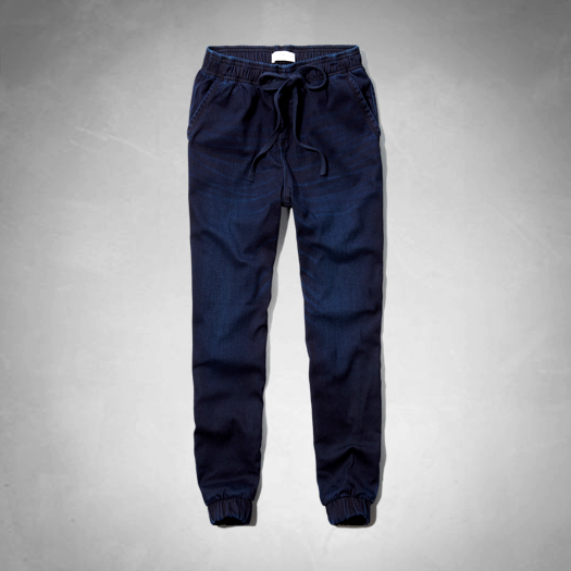 The Sitch on Fitch: All About Style! | Abercrombie Denim Jogger Pants ...