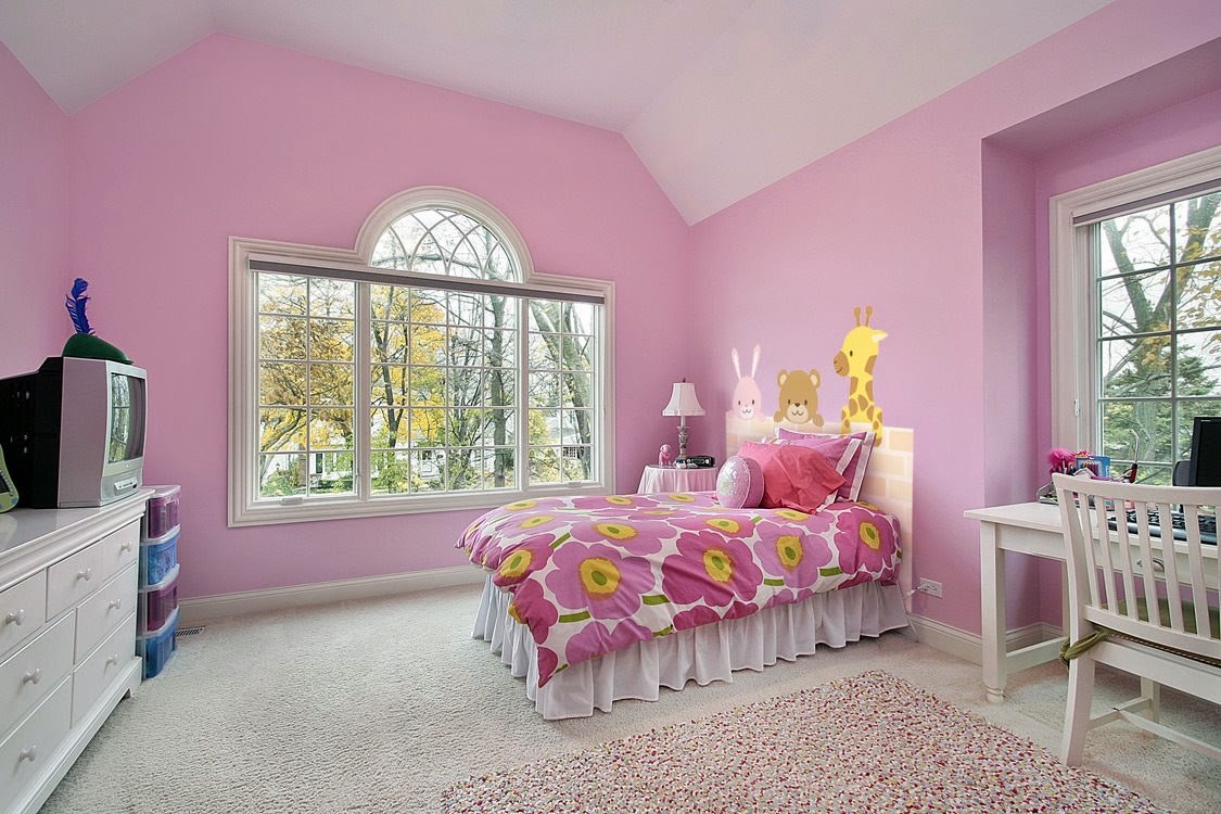 10 Dormitorios color rosa para niña - Ideas para decorar dormitorios