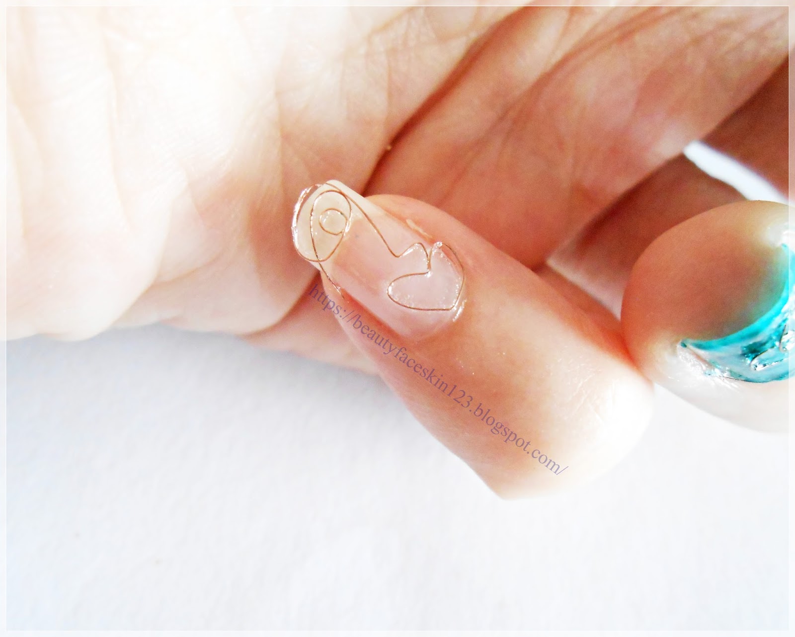 GREAT SKIN&LIFE TUTORIAL ON THE LATEST 2017 KOREAN WIRE NAILS ART TREND