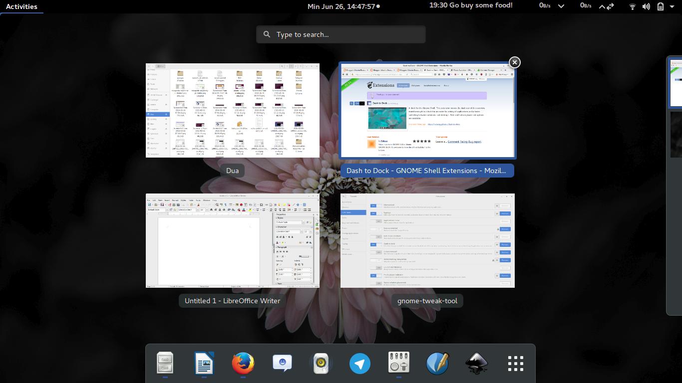 Dash To Dock GNOME Shell Extension