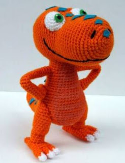 PATRON GRATIS DINOSAURIO AMIGURUMI 46223 🦖