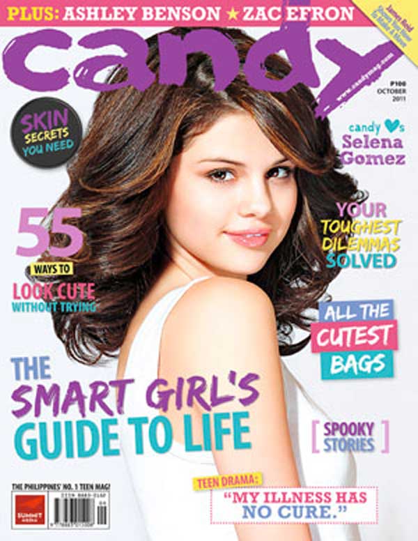 Selenators Selena Gomez at the Cover of Candy Magazine!!