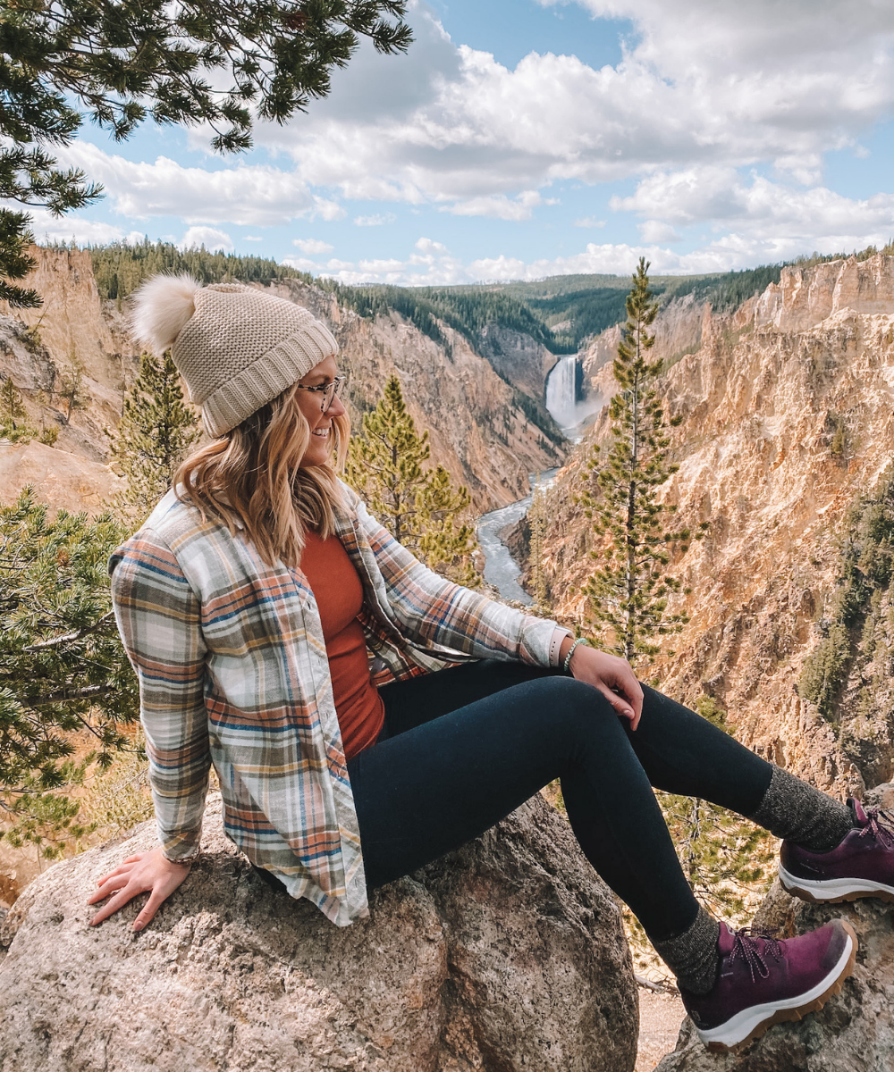 Travel blogger Amanda Martin visits the Grand Canyon of Yellowstone
