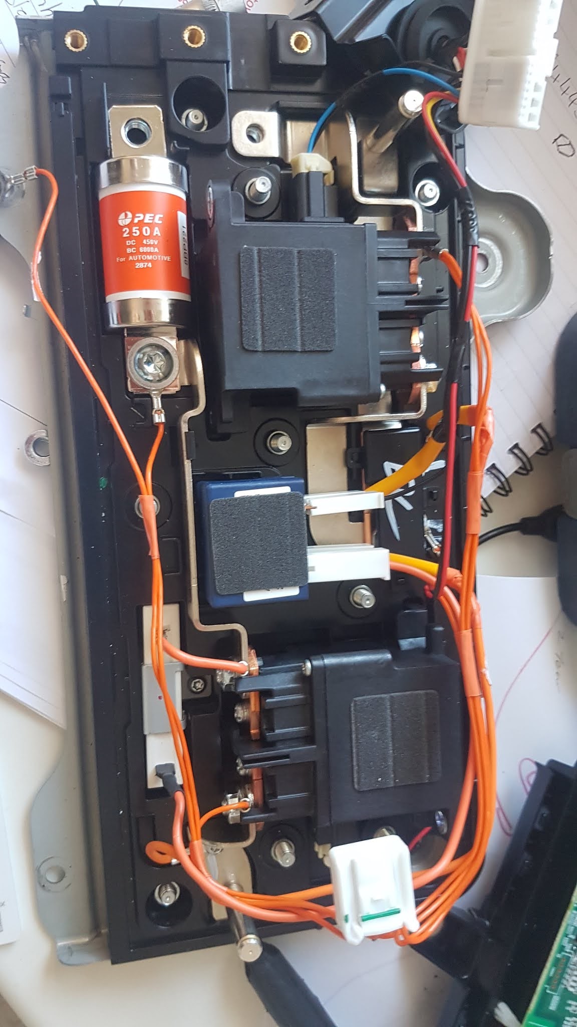 Golf GTE Battery Disassembly