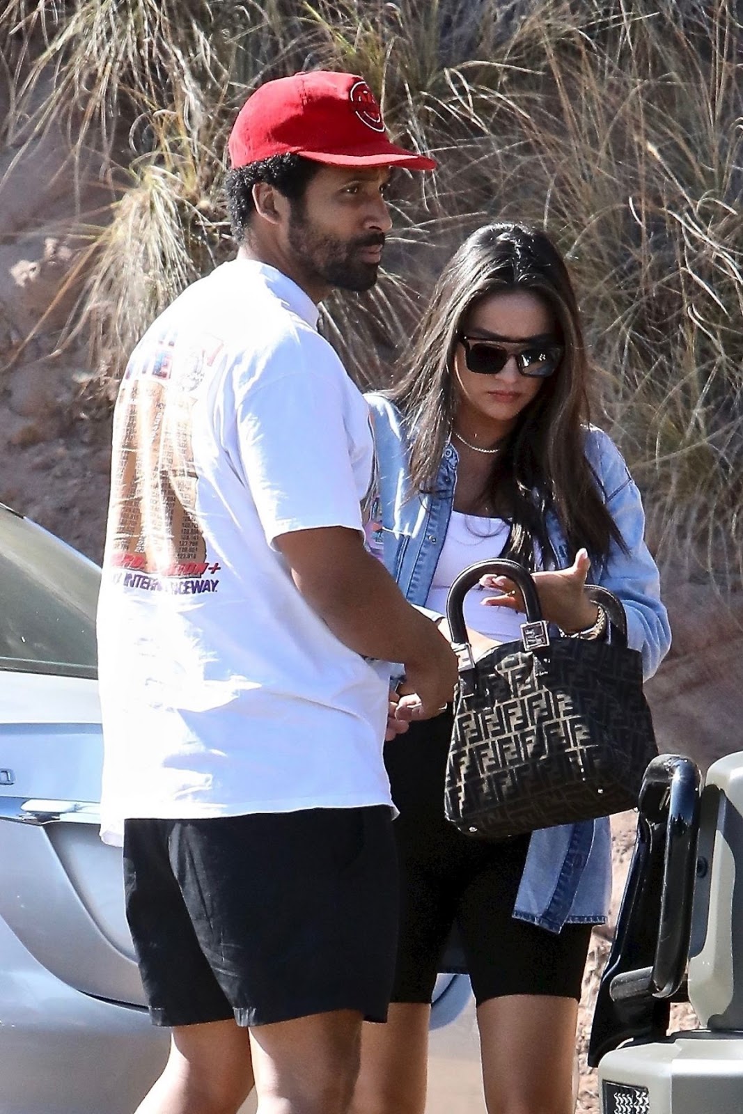 Pregnant Shay Mitchell Arrives at Sunday Afternoon BBQ in Malibu 25 Aug