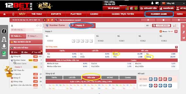 Happy 5 - 12BET Numbergame: Bỏ ít ăn nhiều, bạn có muốn thử? Happy%2B5