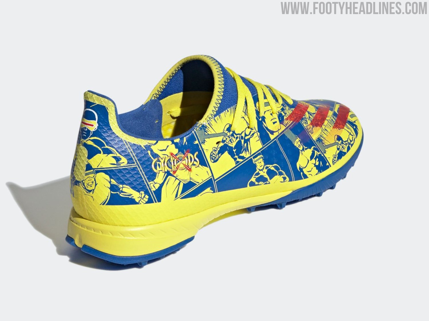 Adidas X Ghosted 'Cyclops' Boots Leaked Marvel XMen Collection Footy Headlines