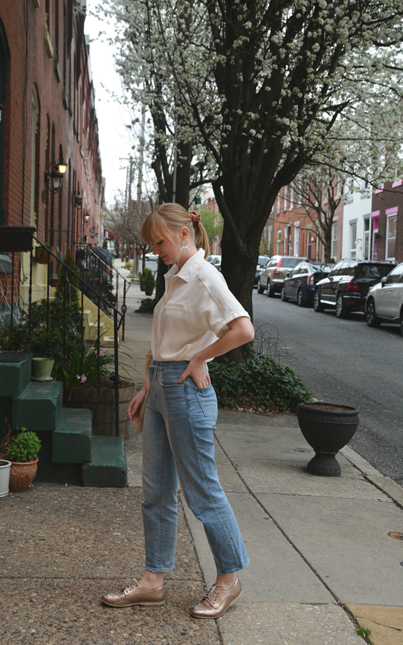 A Simple Spring Outfit | Organized Mess Spring Style