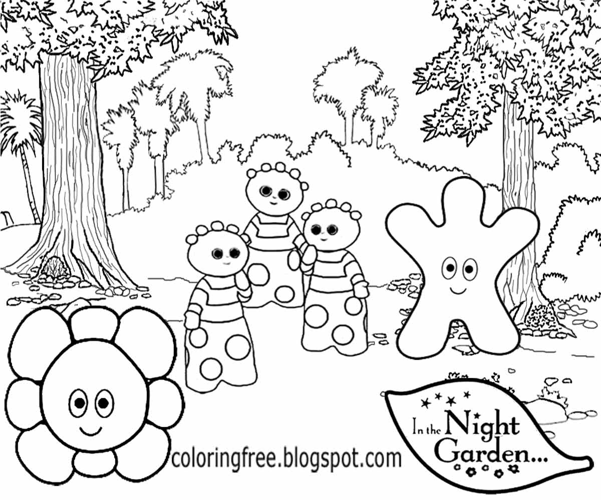 In The Night Garden Colouring Pictures 67