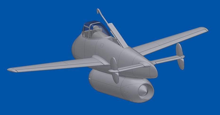 Blohm & Voss MGRP Entwurf 2  1/72 Bird Models Resinbausatz resin kit