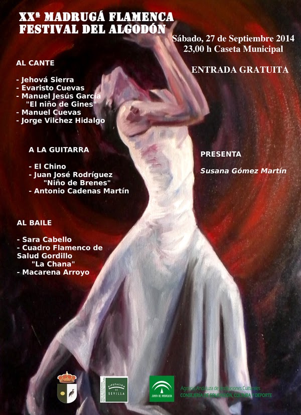 Festivales Flamencos XXª MADRUGÁ FLAMENCA FESTIVAL DEL ALGODÓN
