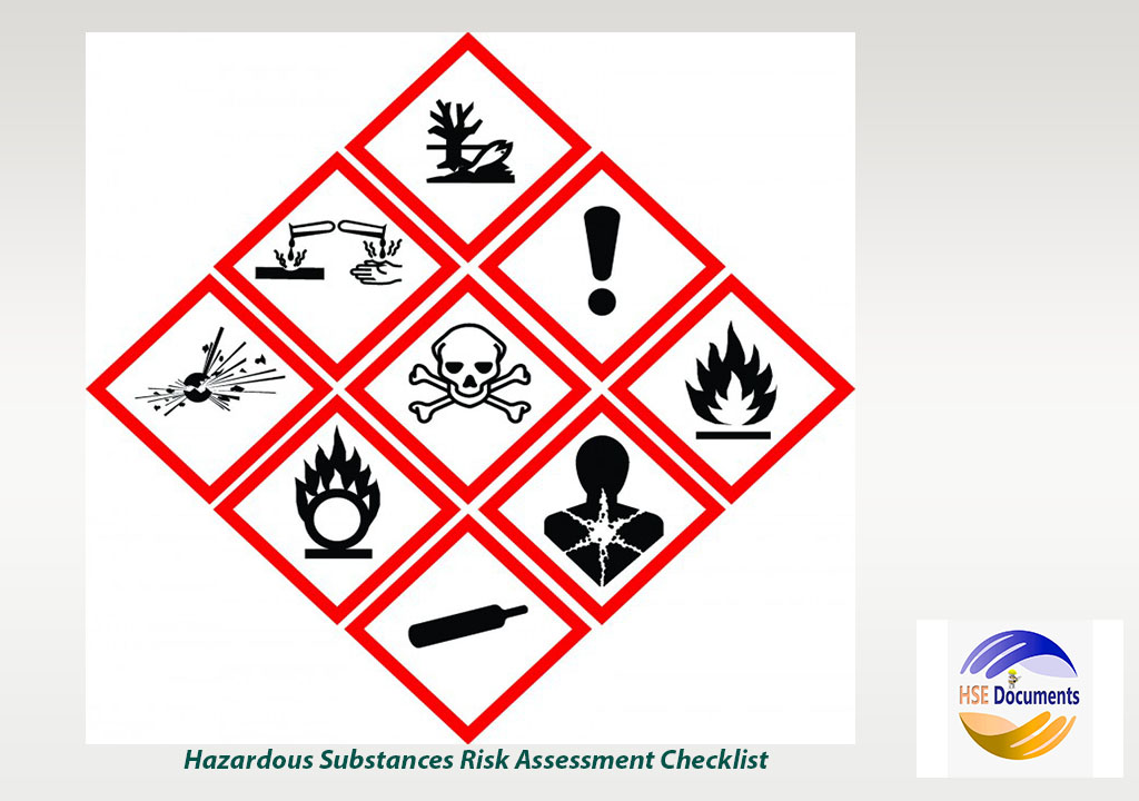 Hazardous Substances Risk Assessment Checklist HSE Documents