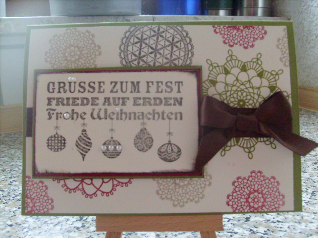 Die Guthe Kreativwerkstatt: In 105 Tagen ist Heiliger Abend! Zeit für