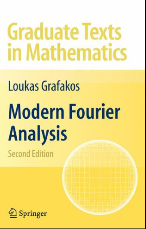 Modern Fourier Analysis ,Second Edition