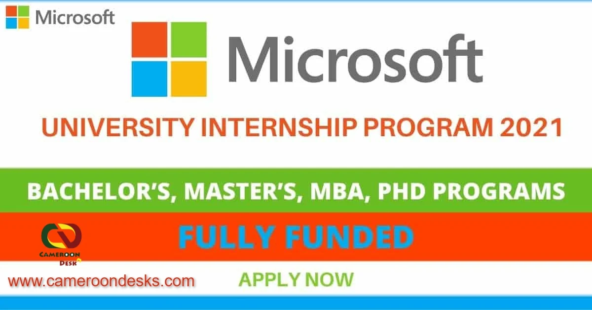 Microsoft Paid Internship Program 2021