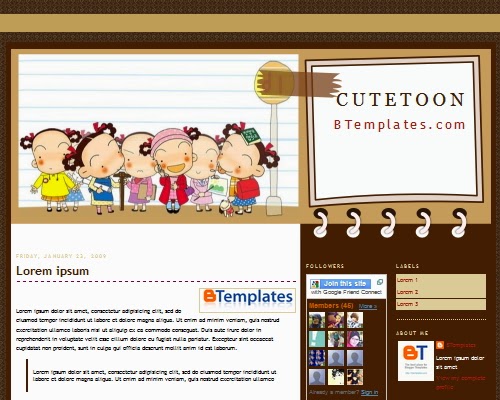Blogger Themes Free Web Services Tools