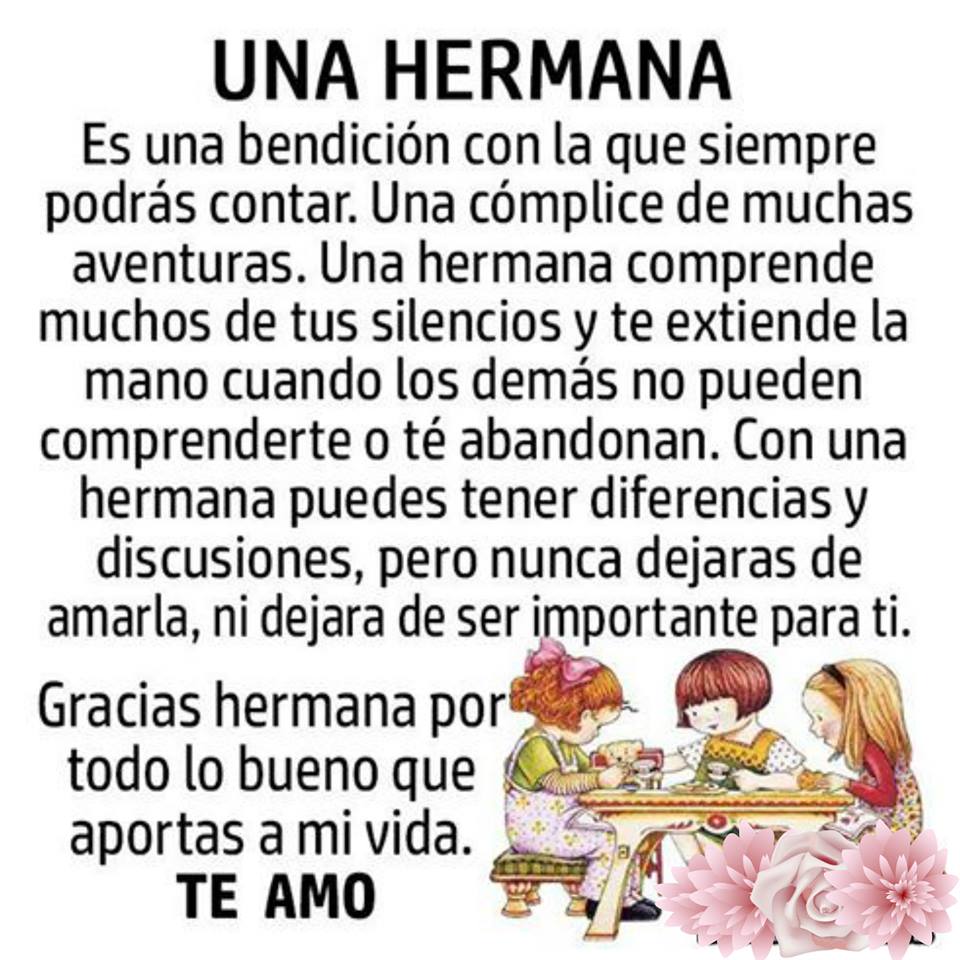 Una Hermana Mayor Siempre Es Una Bendicion Prinfacosa Gq