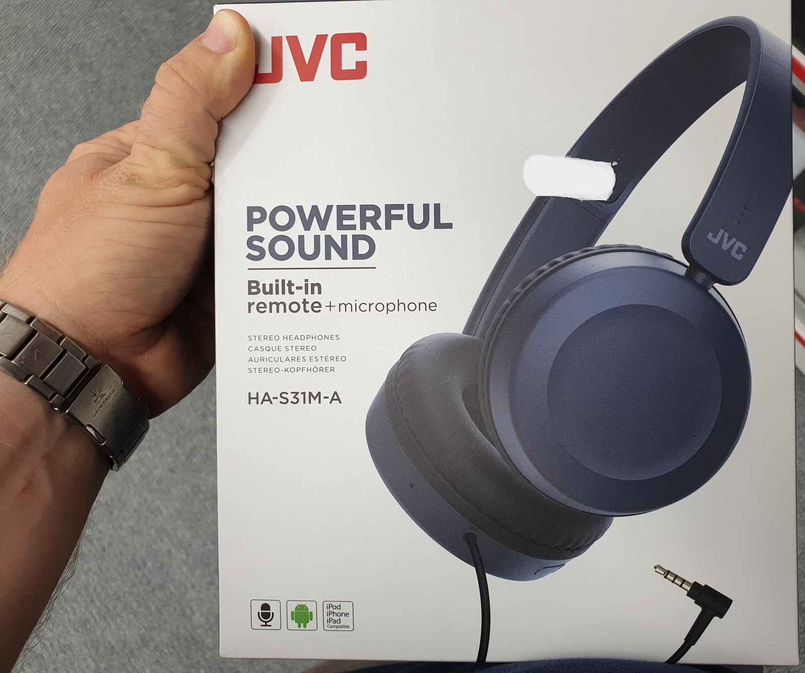 JVC HAS31MA and JVC HAS31BT headphones