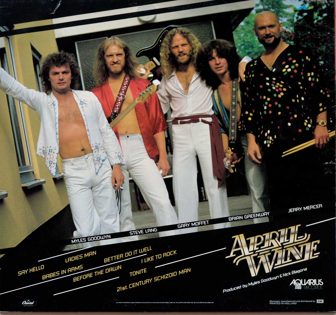 Classic Rock Covers Database April Wine Harder... Faster (1979)