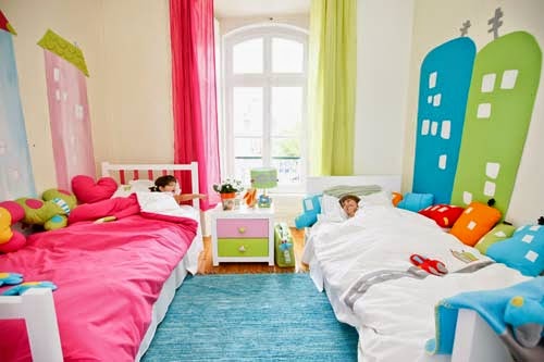 Dormitorio para gemelos - Ideas para decorar dormitorios