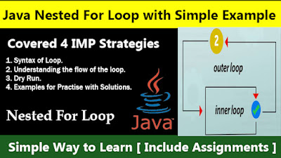 Java Nested For Loop with Simple Example - Simple Way to Learn